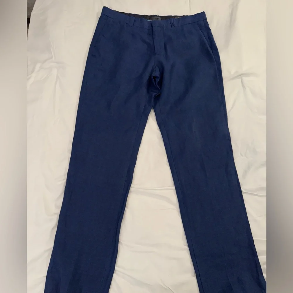 H&M slim size linen