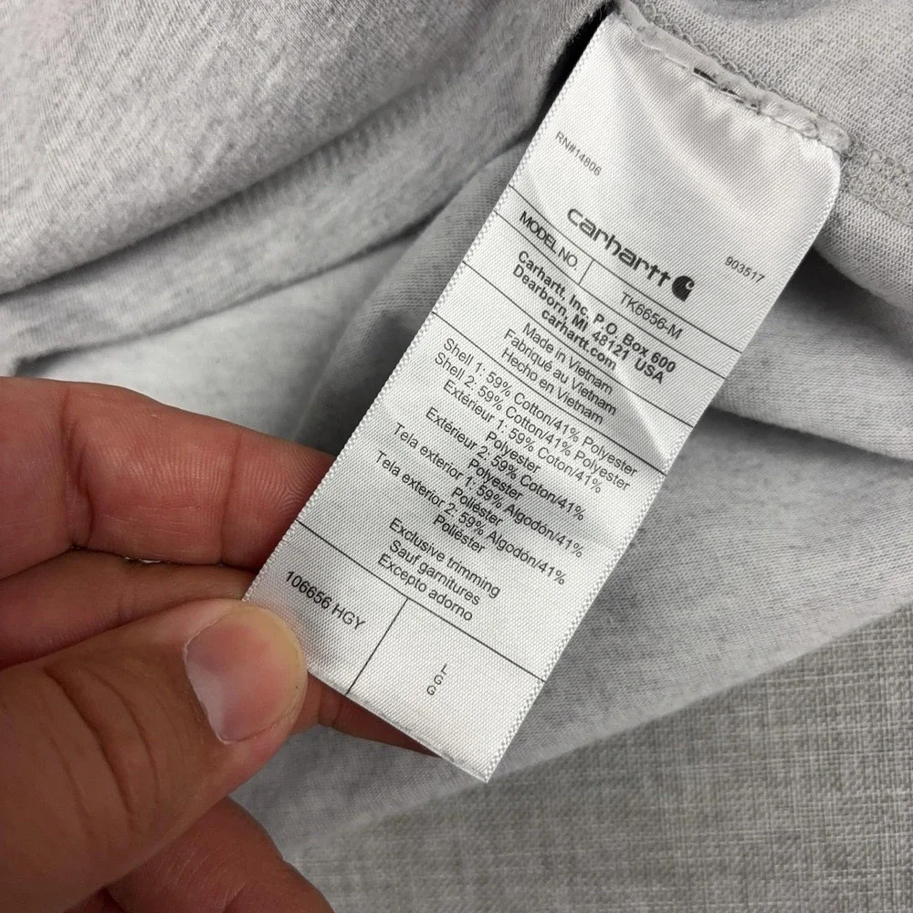 Carhartt cotton content