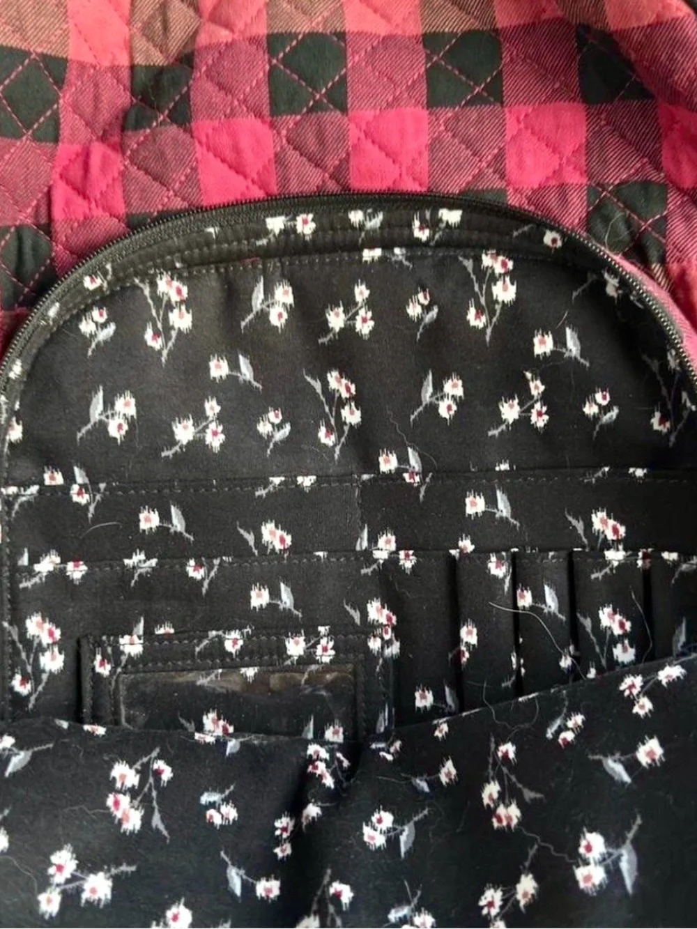 Vera Bradley quilted plaid