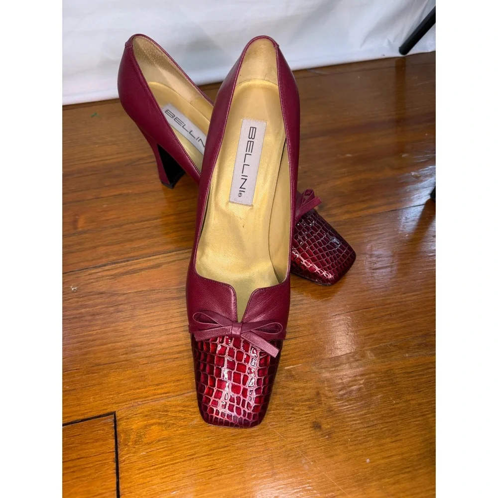 Bellini moss pumps