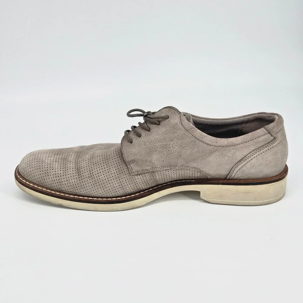Ecco shoe shock leather