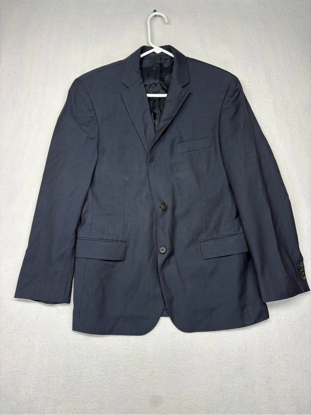 Hugo Boss Pasolini/Movie Blue Super 100's Wool Blazer Jacket 40S
