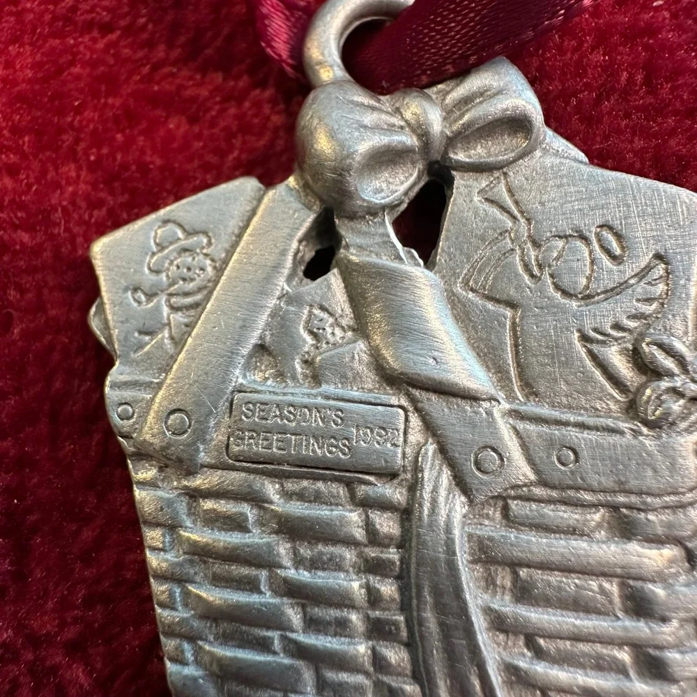 Longaberger vintage pewter