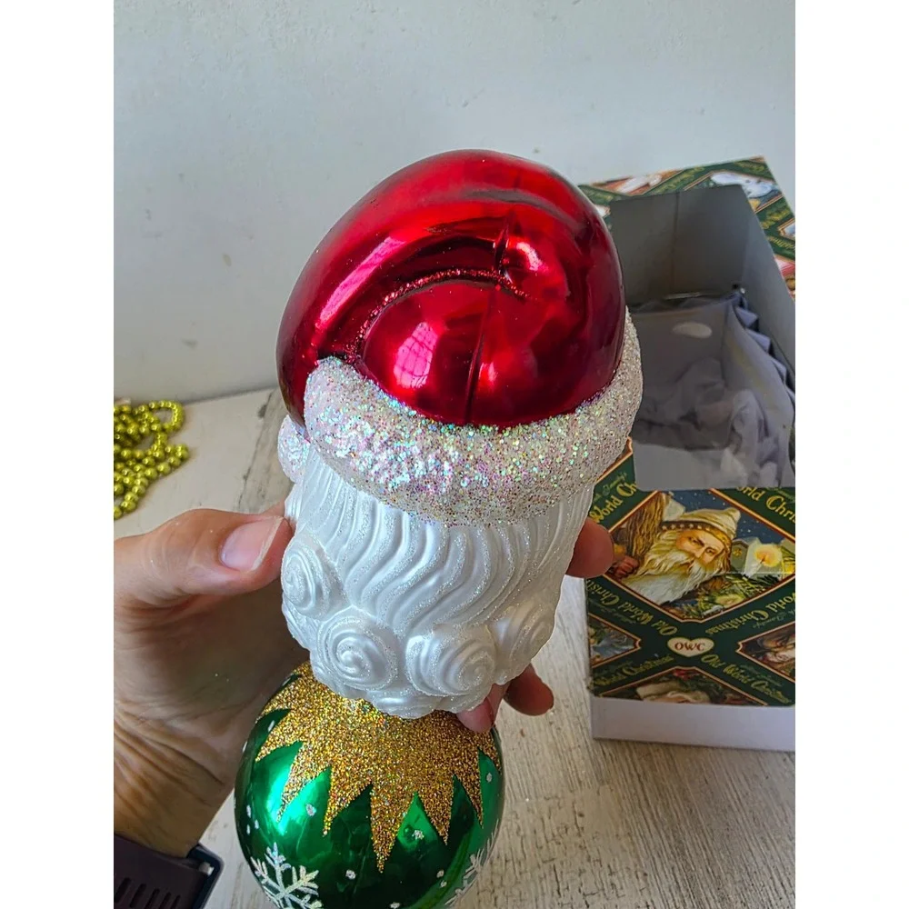 Old World Christmas about tall