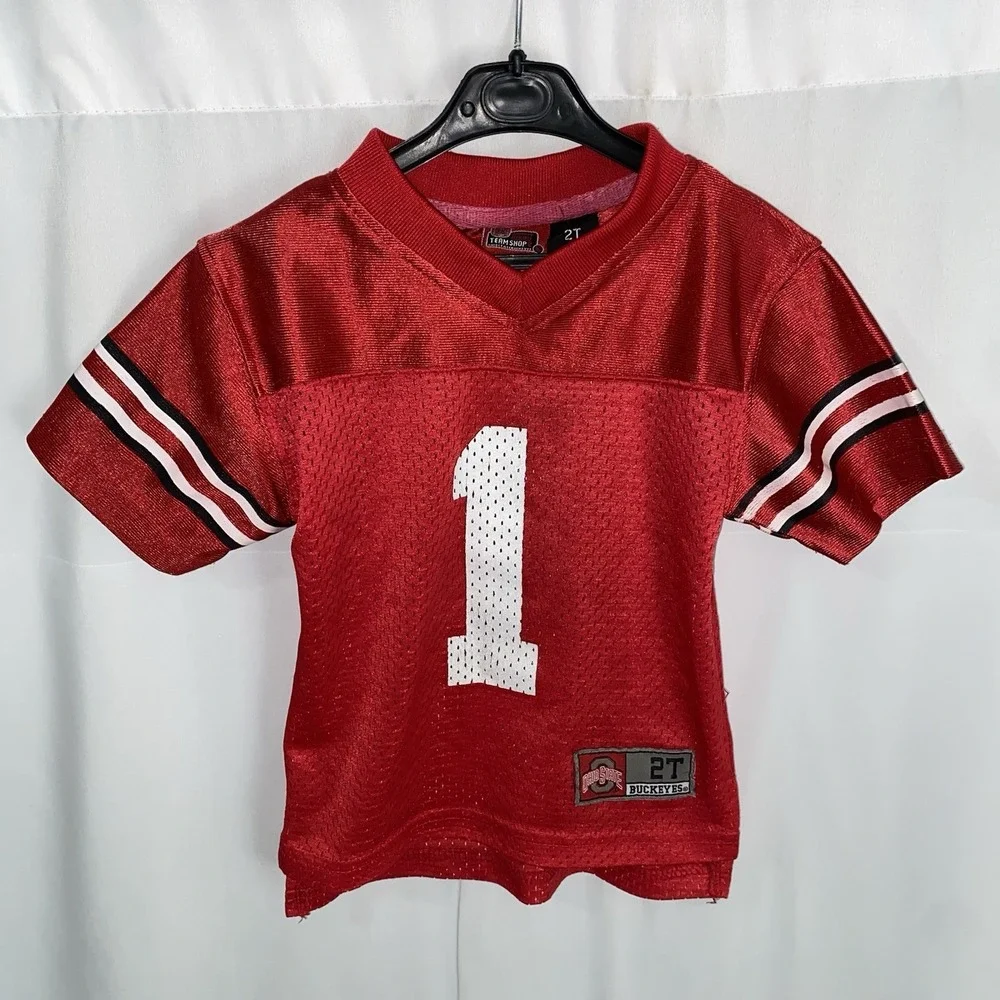 Ohio State Buckeyes #1 Toddler Football Jersey Size 2T