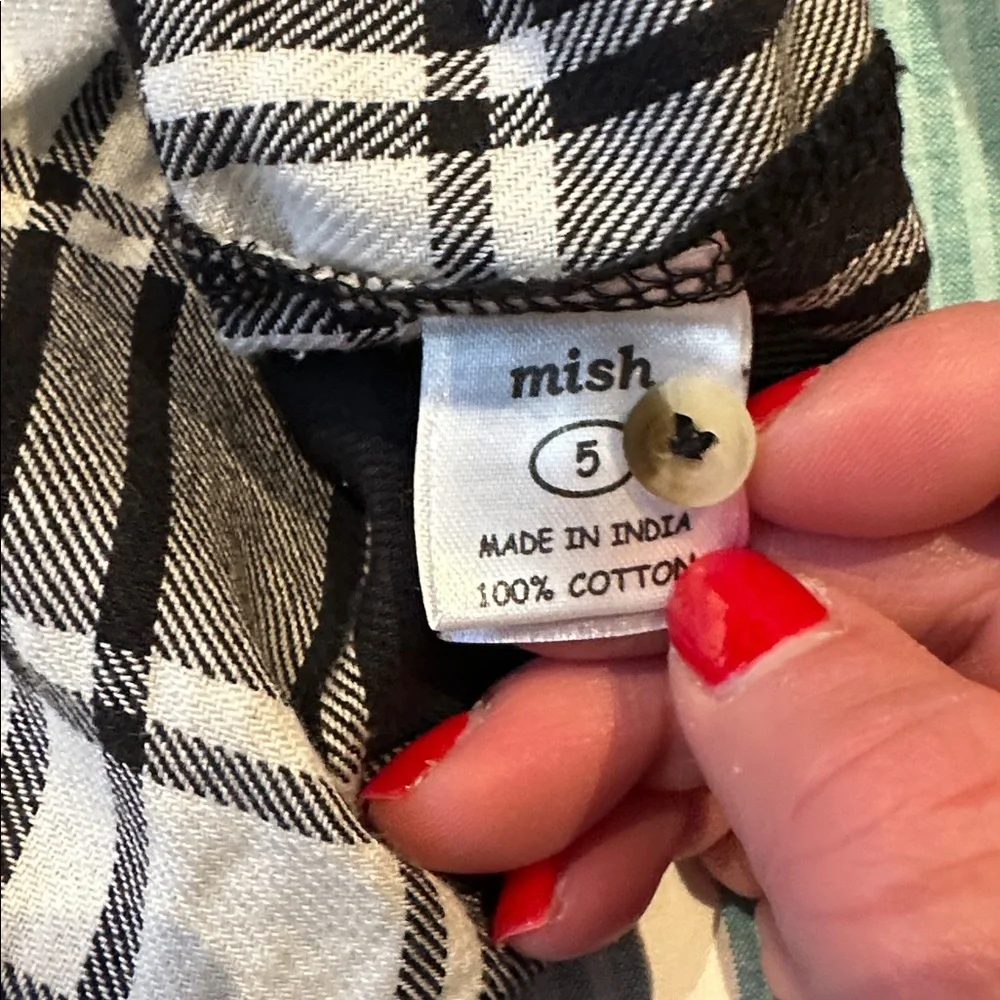 mish black size