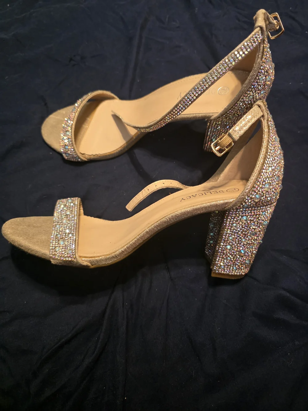 Delicacy gold ankle
