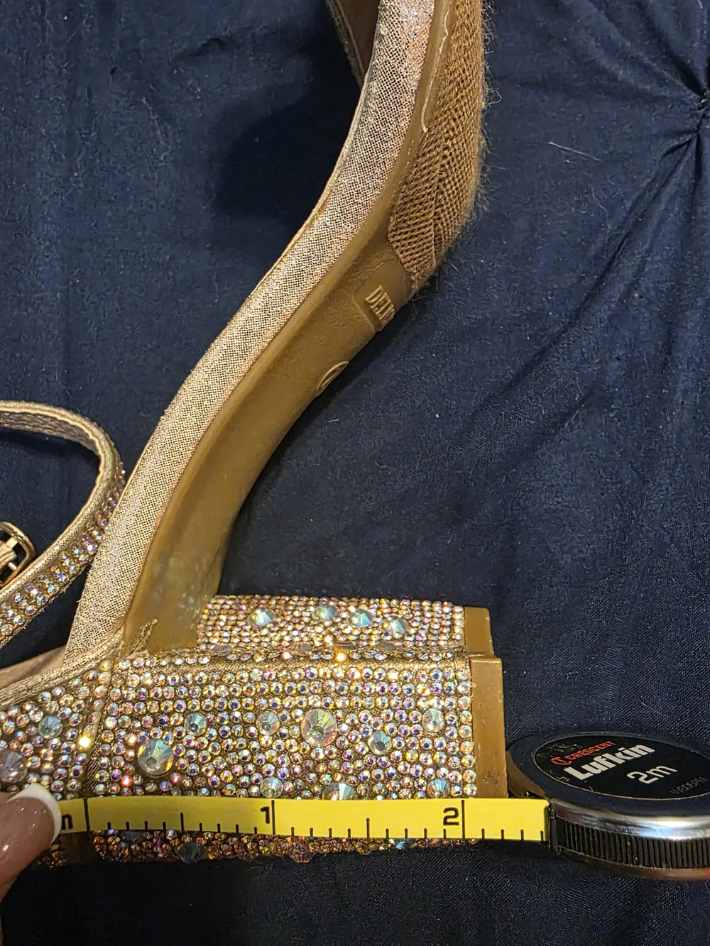 Delicacy gold ankle
