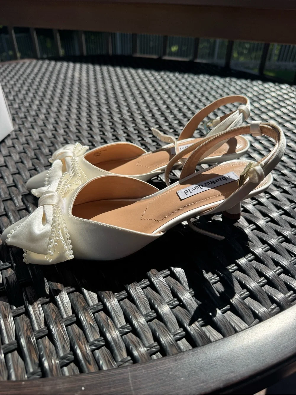 Charles David decorative slingback