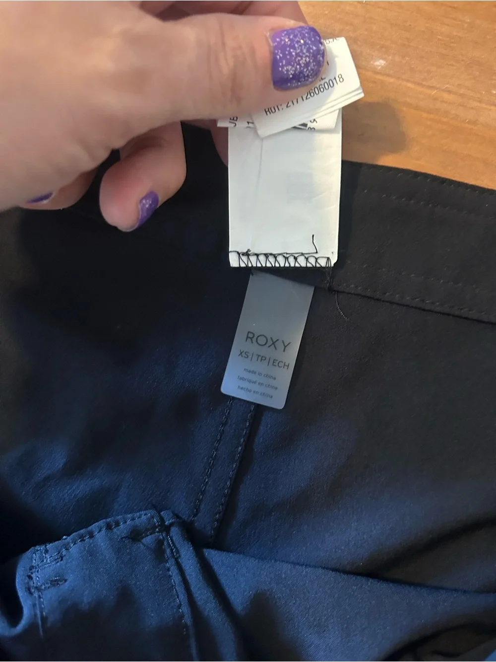 Roxy padded measurements