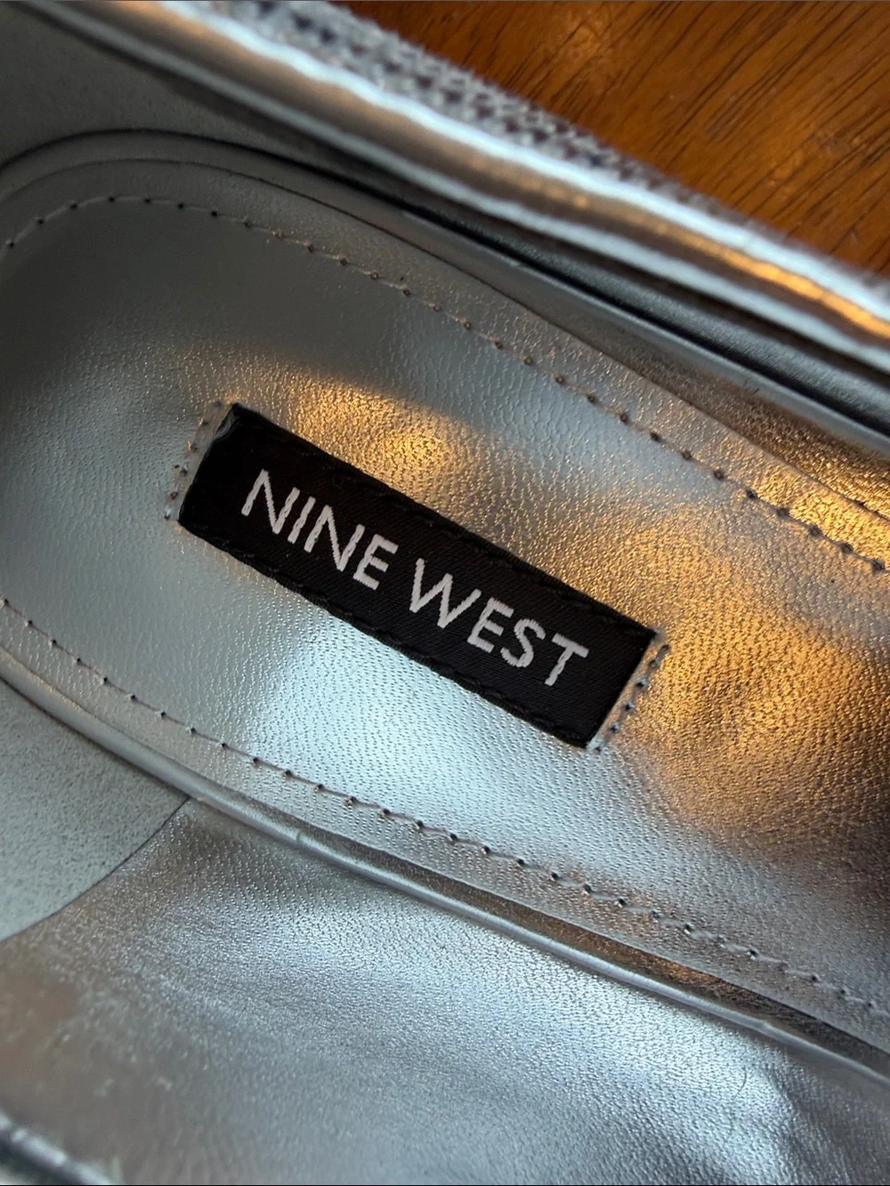 Nine West shimmering sequin