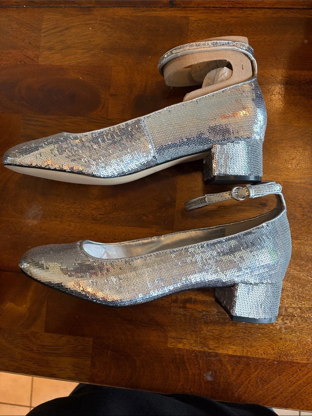 Nine West shimmering sequin