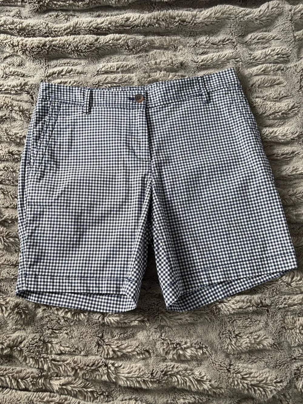Talbots Relaxed Chino Gingham Shorts