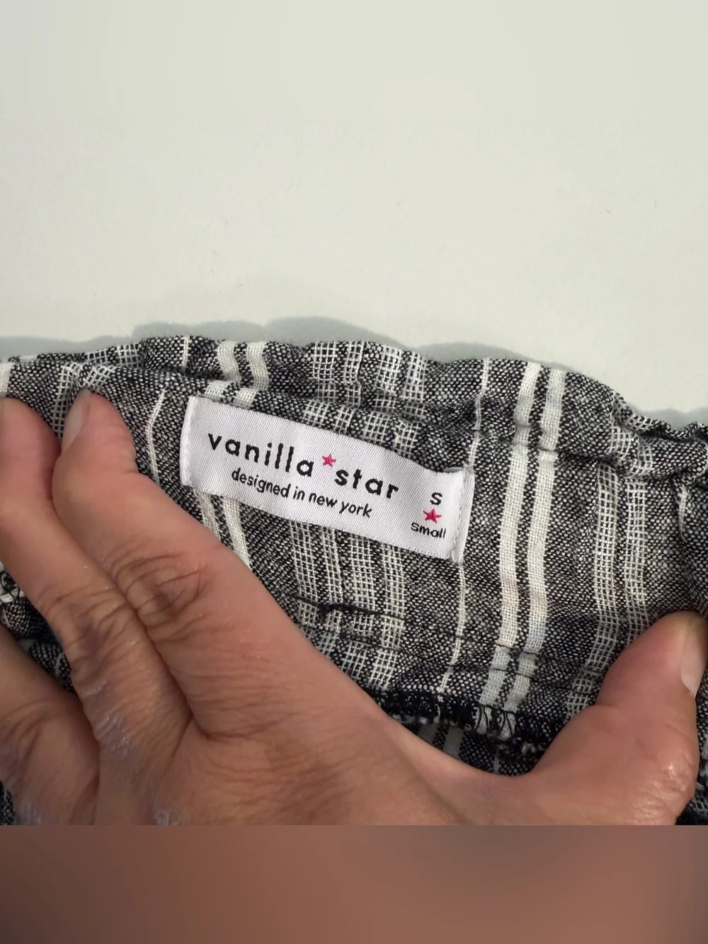 Vanilla Star striped skort
