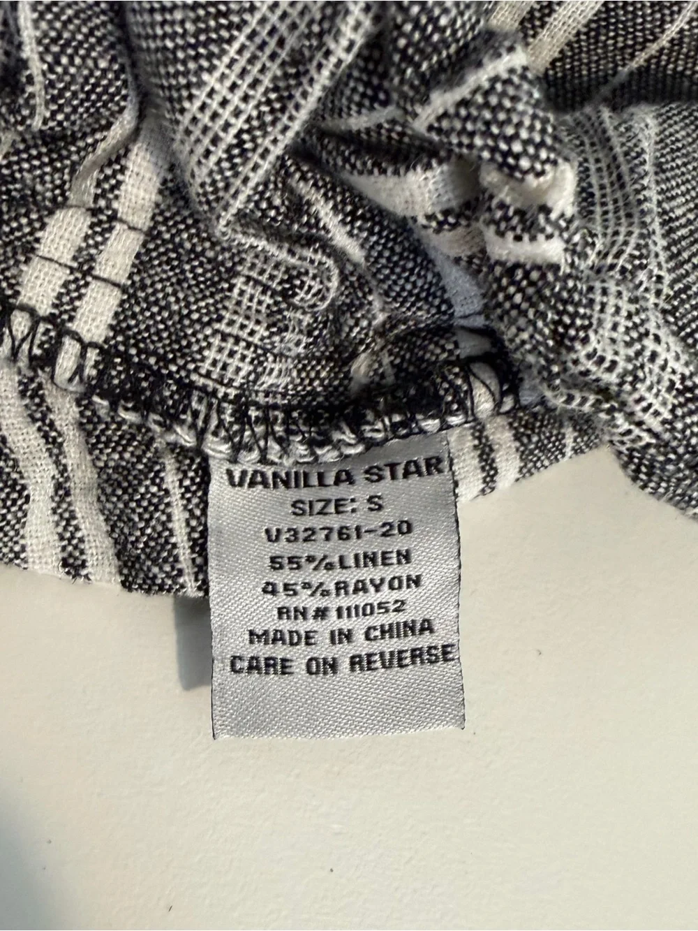 Vanilla Star striped skort