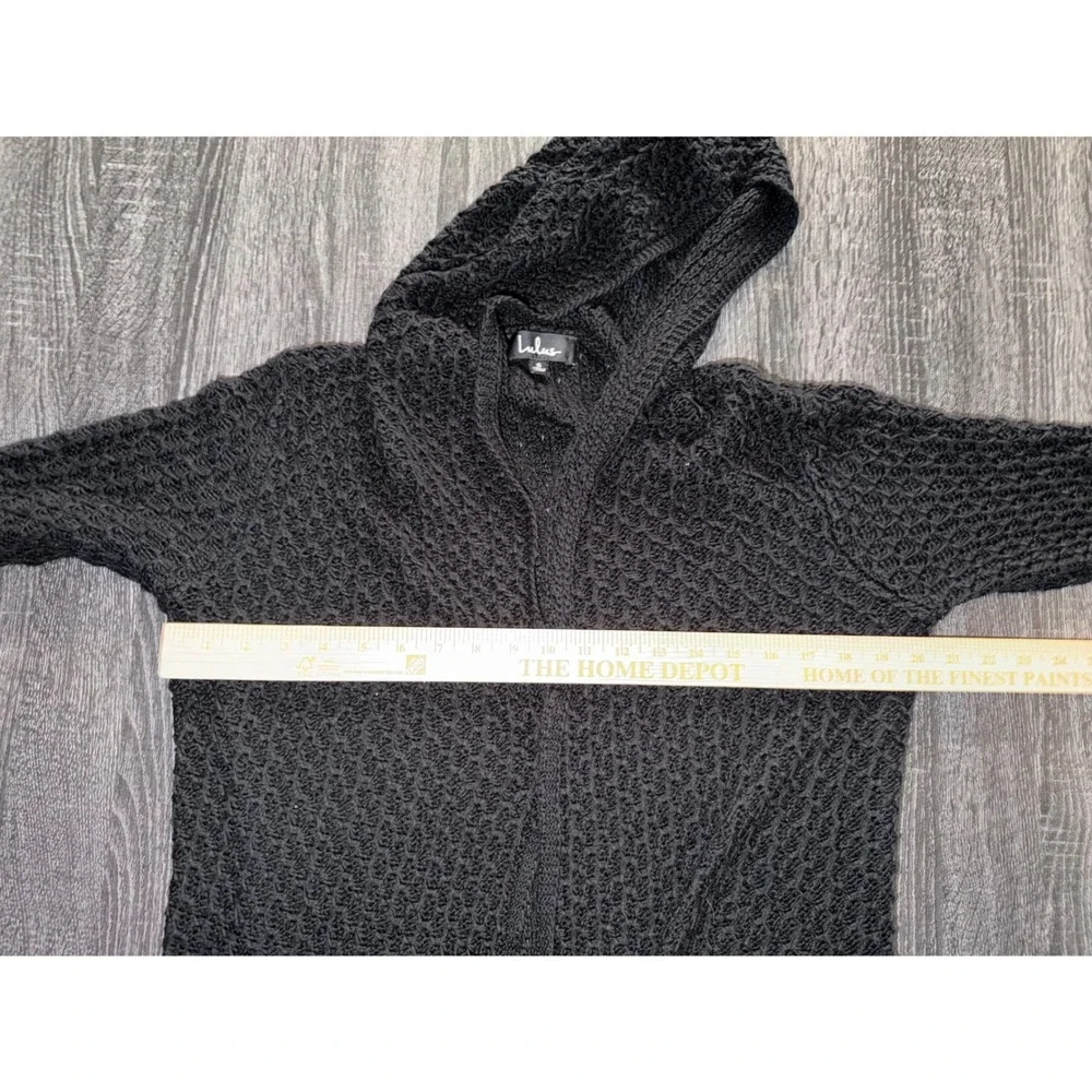 Lulus black hooded