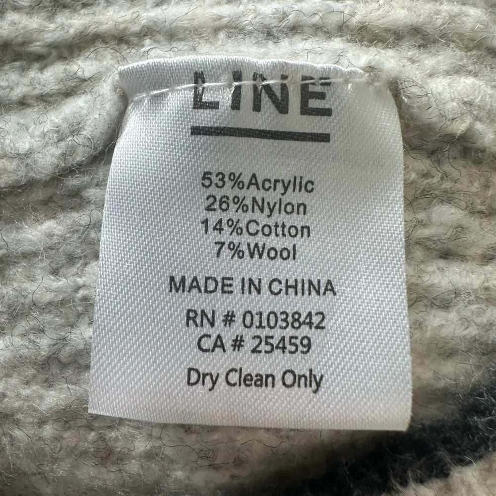 Line label marled