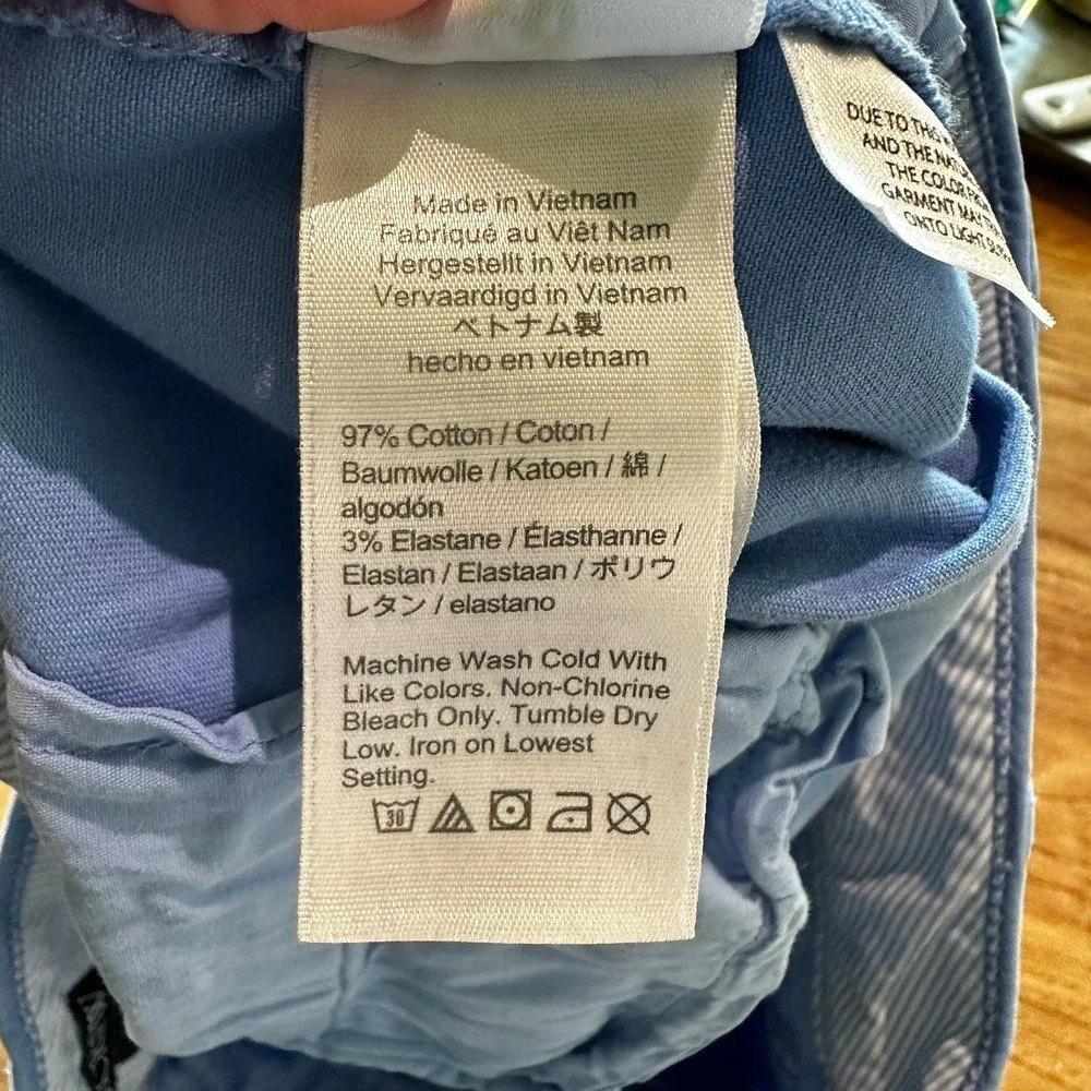 J. Crew front cotton stretch