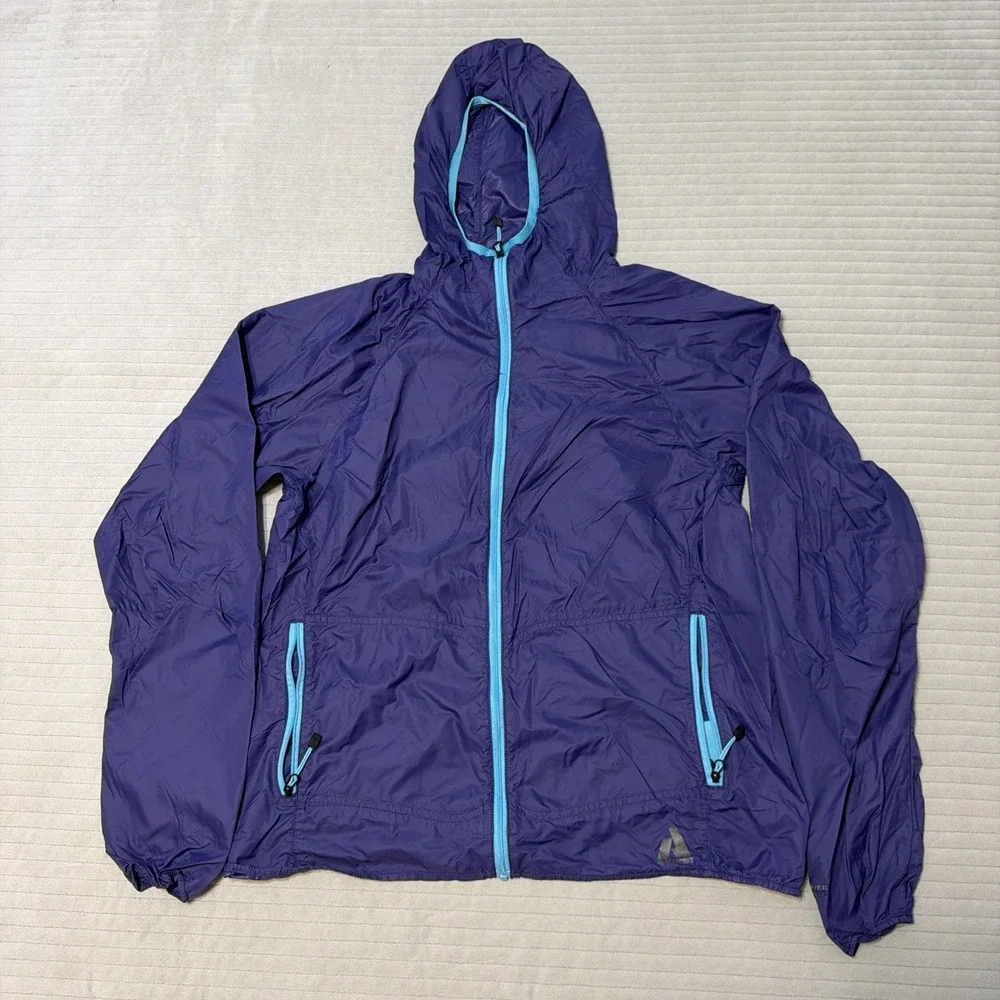 Eddie Bauer Whittaker First Ascent Jacket Purple Women S Full Zip Hooded