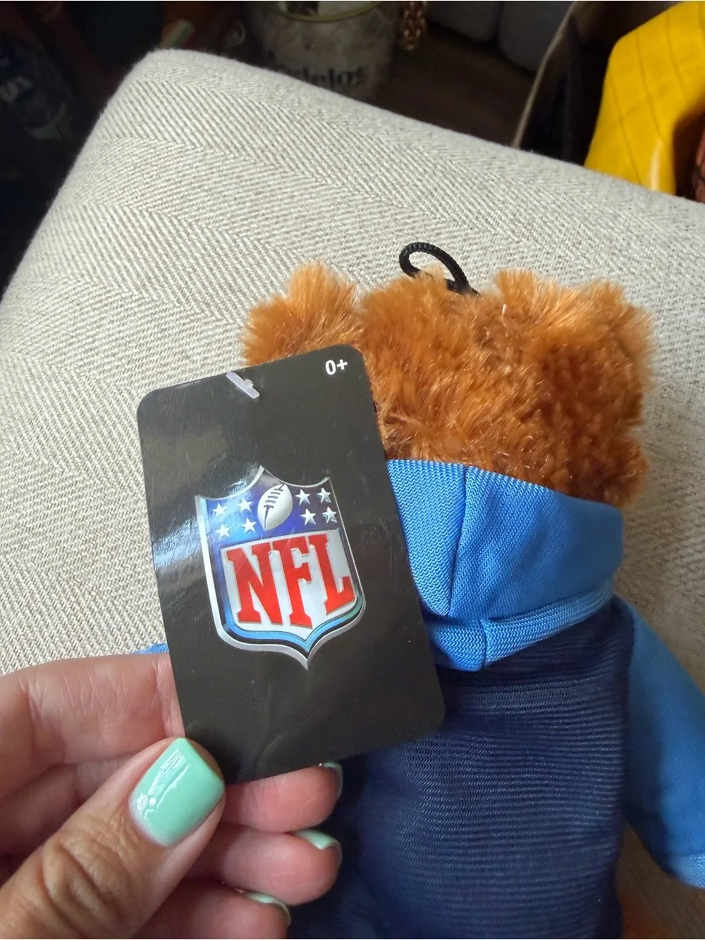 NFL plush brown