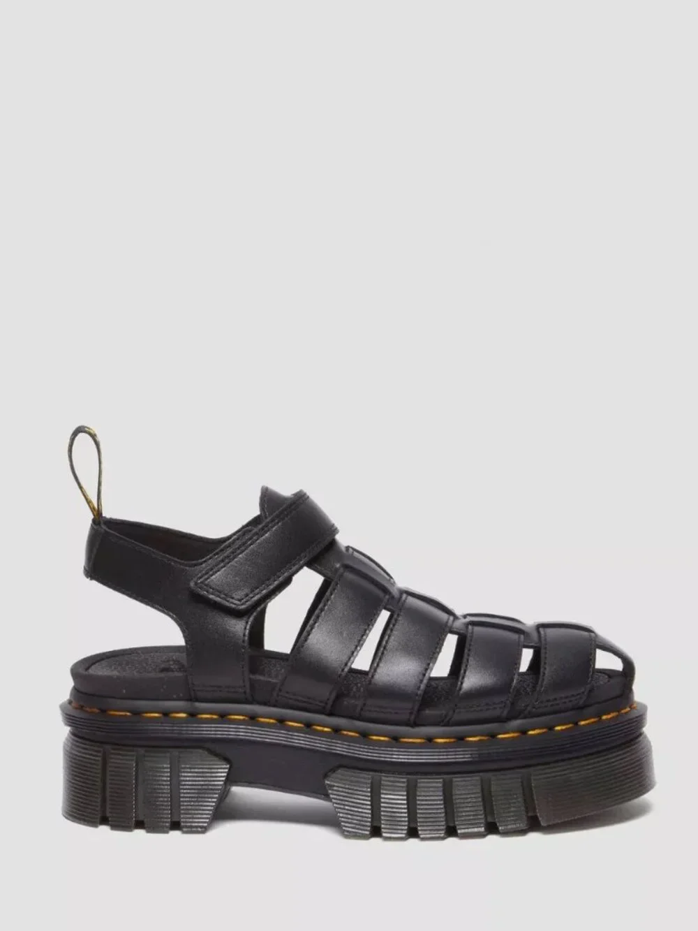 Doc Martens Ricki Lug Platform Fisherman Sandal 8/39 $185 NWOB