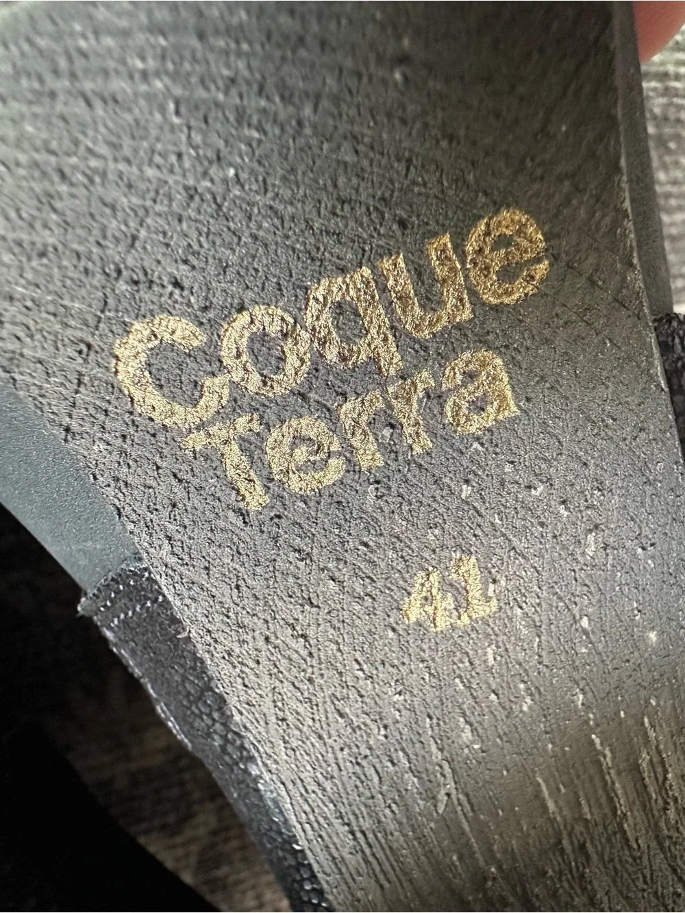 Coque Terre terra suede