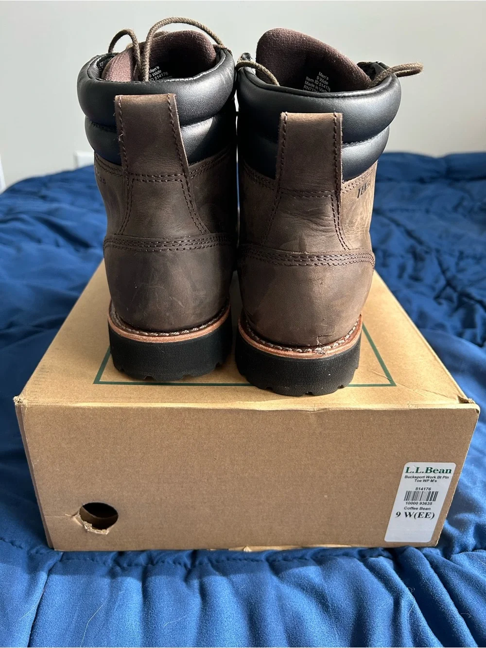 L.L. Bean sturdy leather