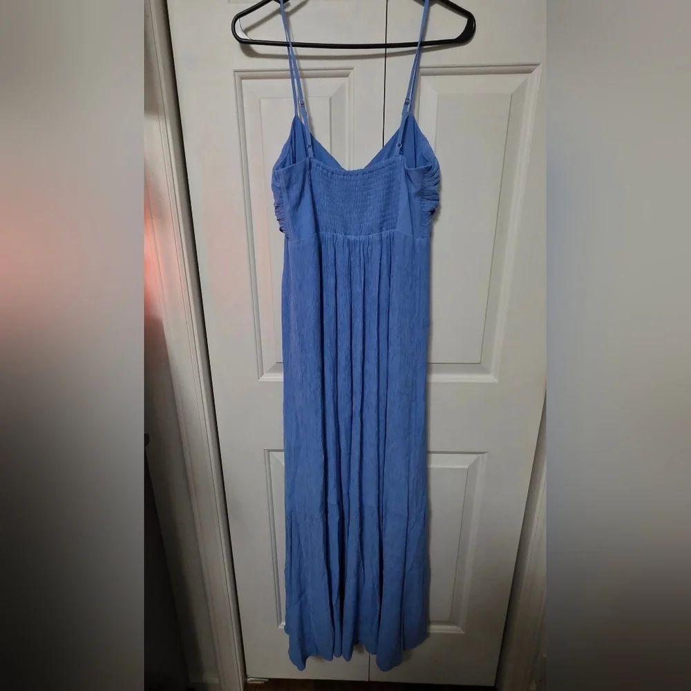 Abercrombie & Fitch home blue crinkle