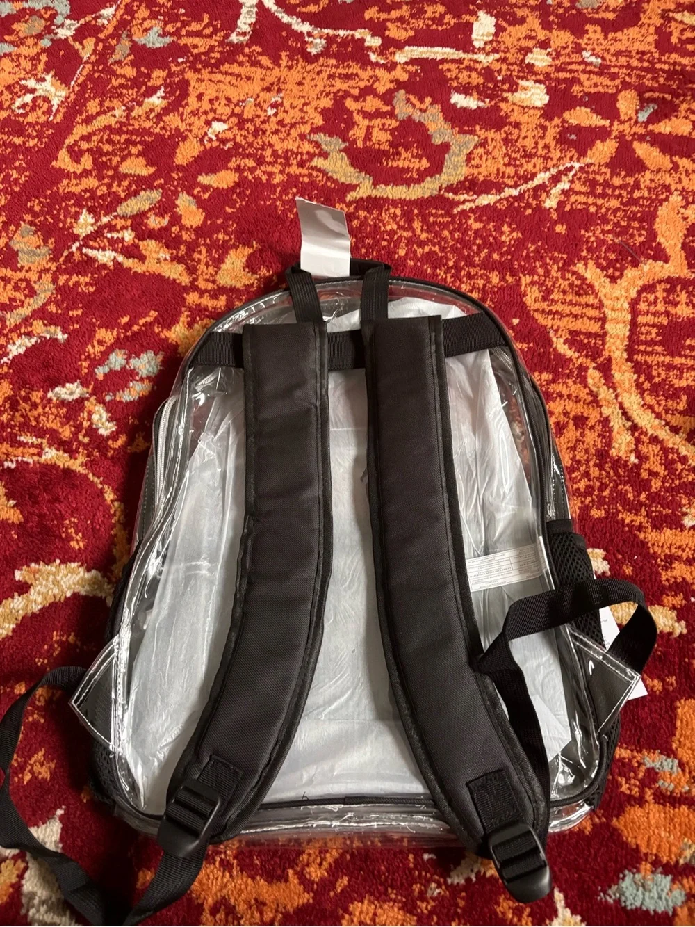 N/A transparent back