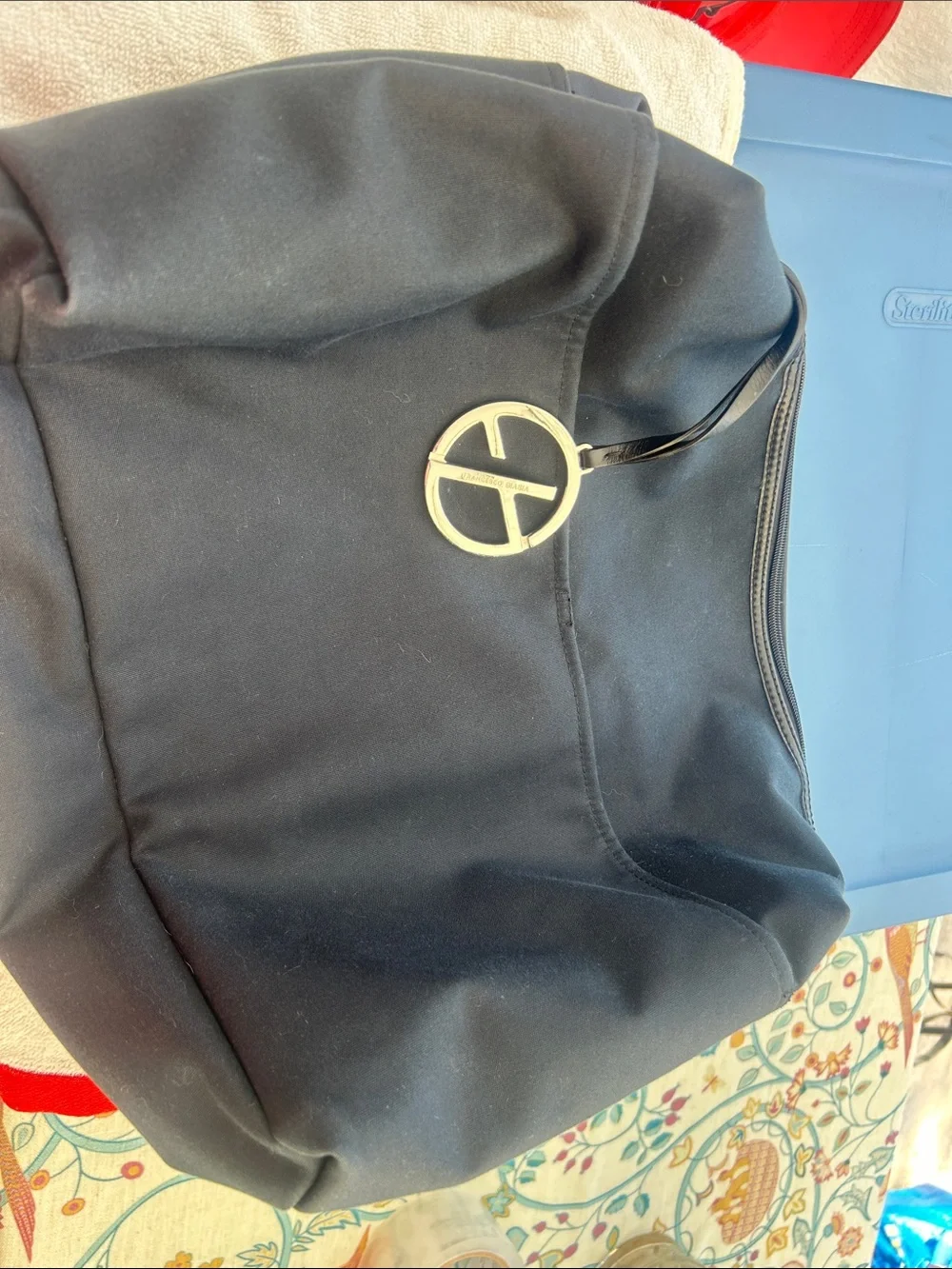 Franceso Biasia bag refined gold