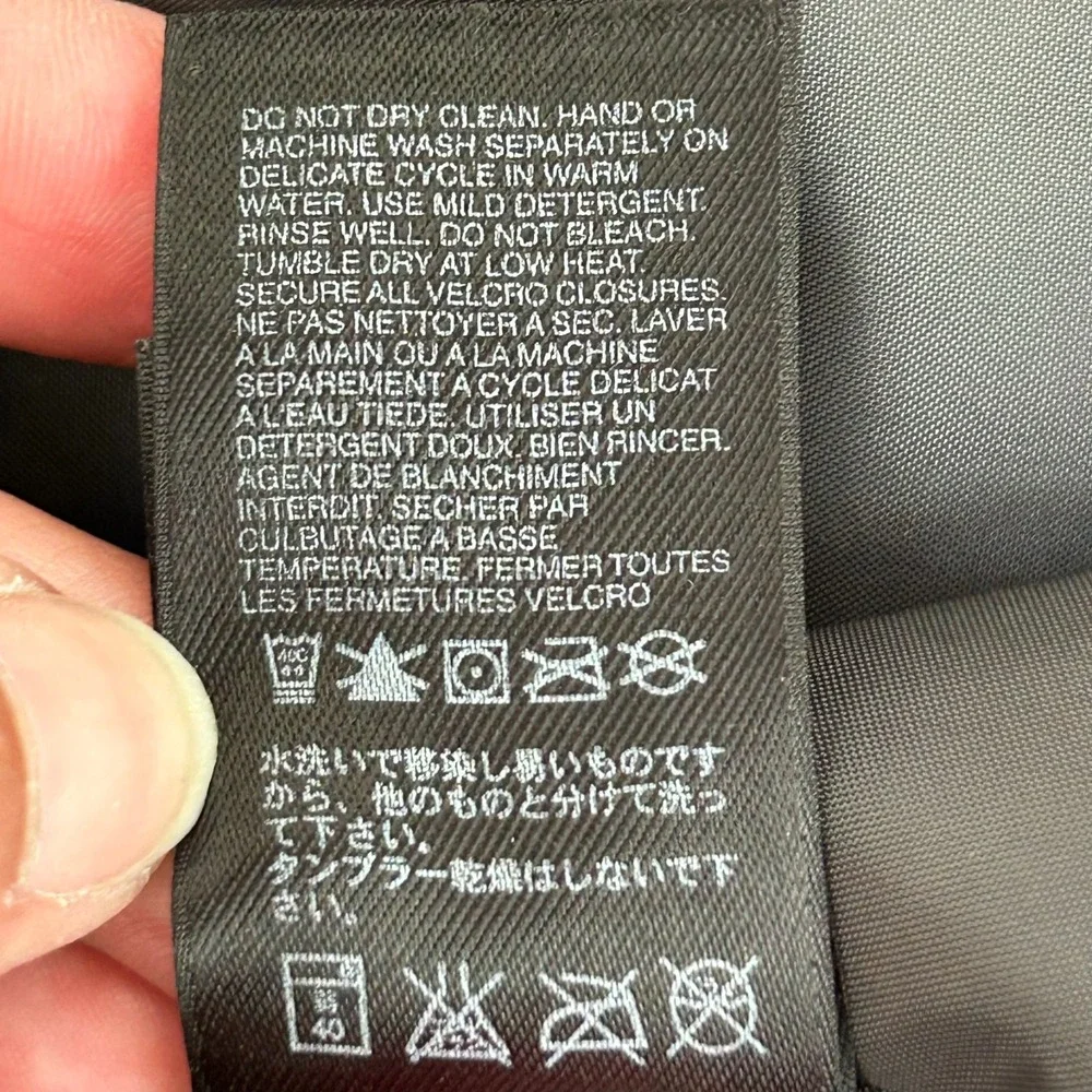 The North Face might packaging items