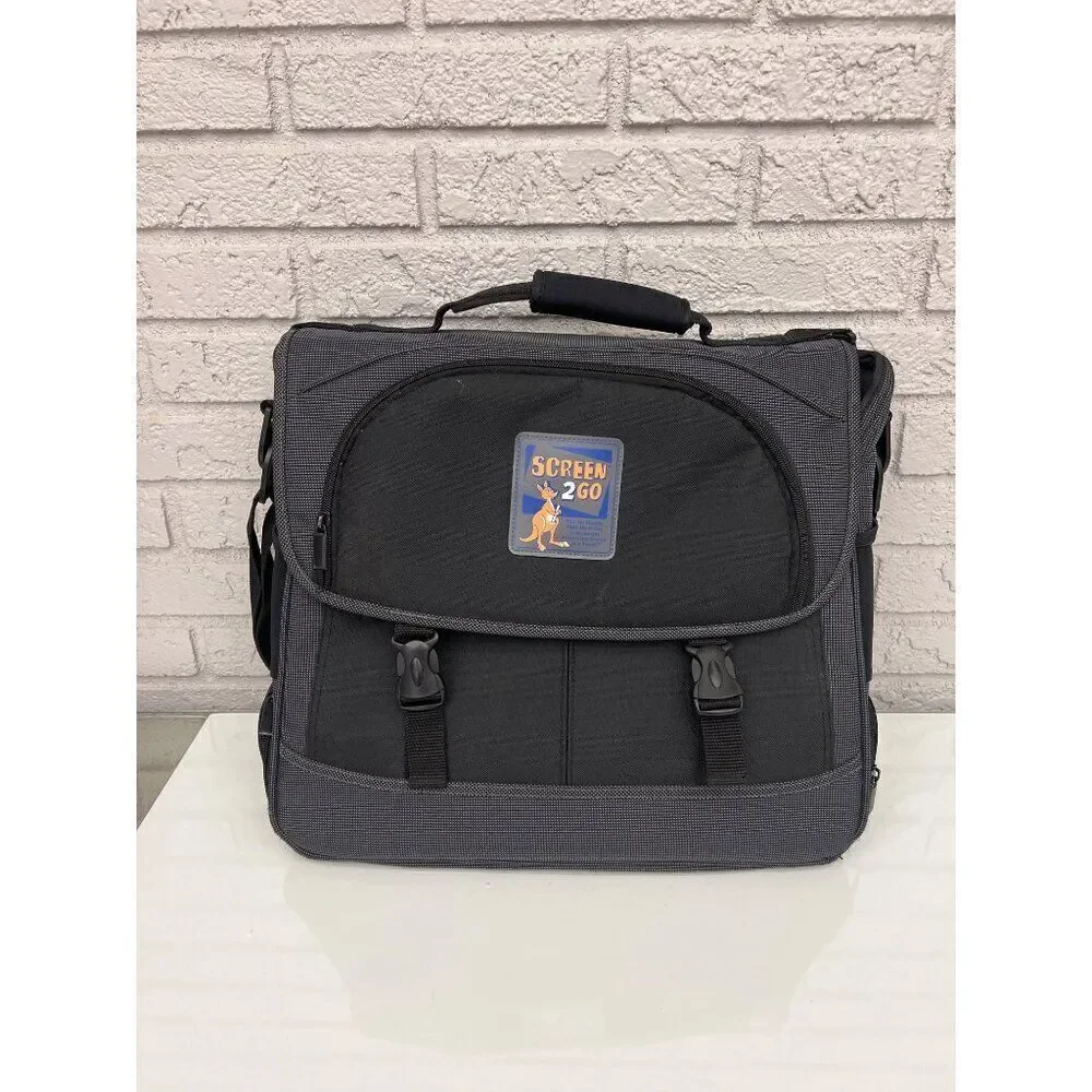 Screen 2 Go All-In-One Black Briefcase