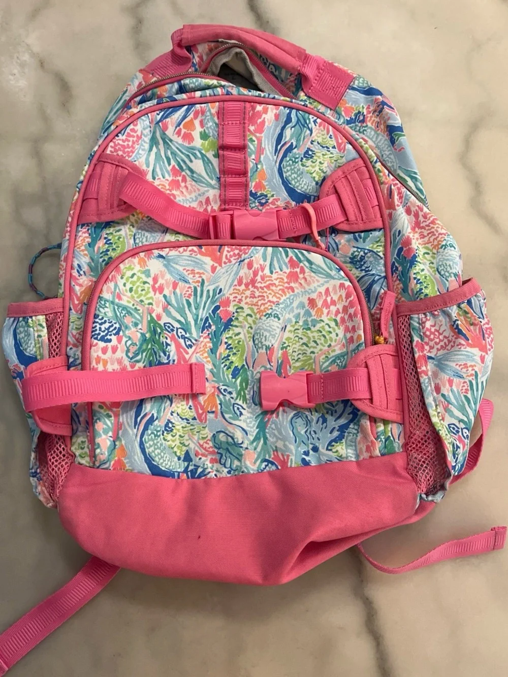 Pottery Barn Kids bright pink