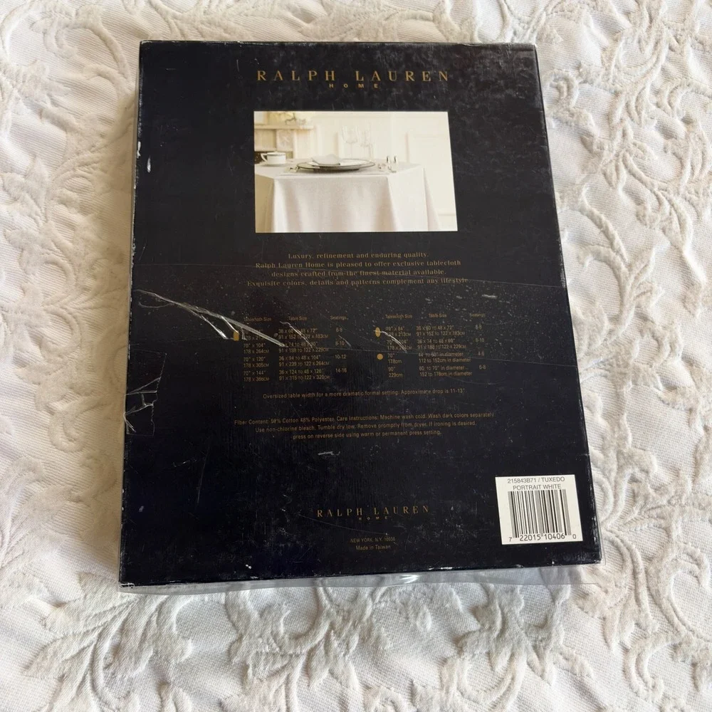 Ralph Lauren Home measurements length