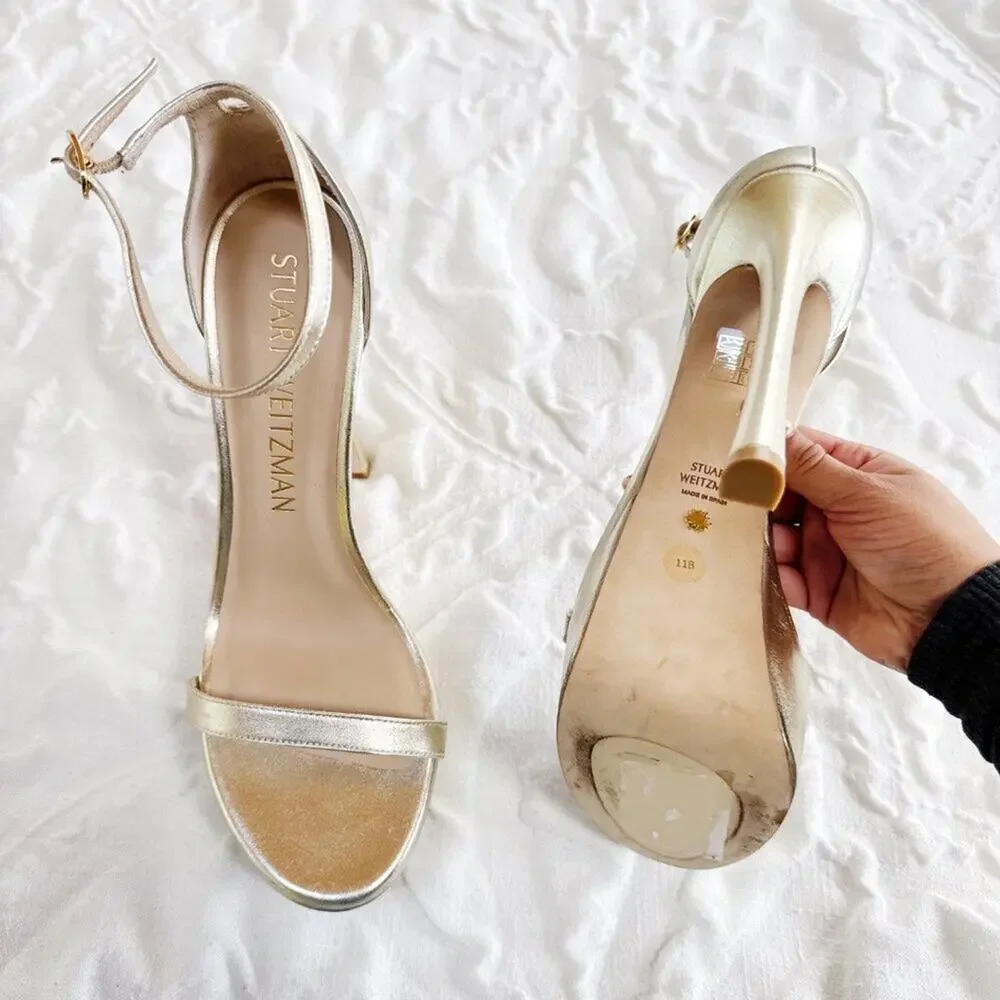Stuart Weitzman upper platform heels