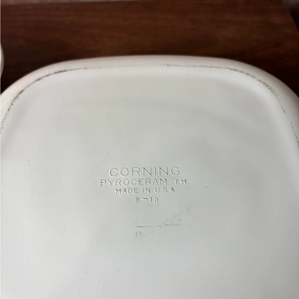 Corningware sturdy ceramic