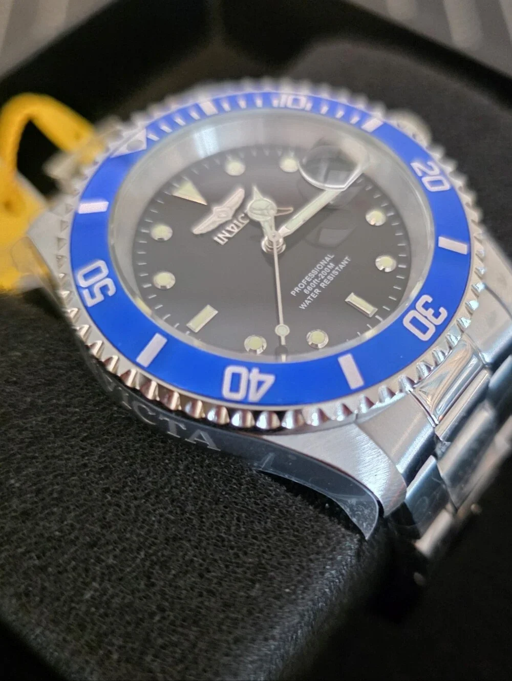 Invicta timepiece displays