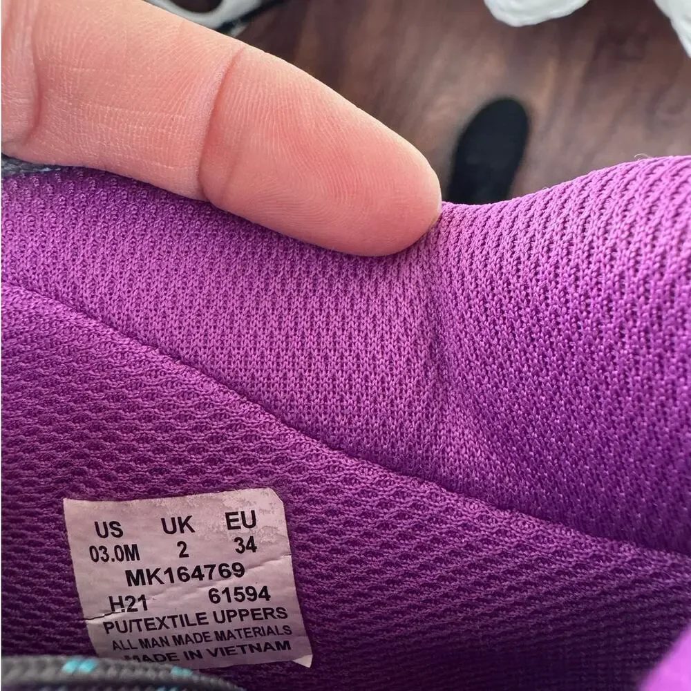 Merrell used purple