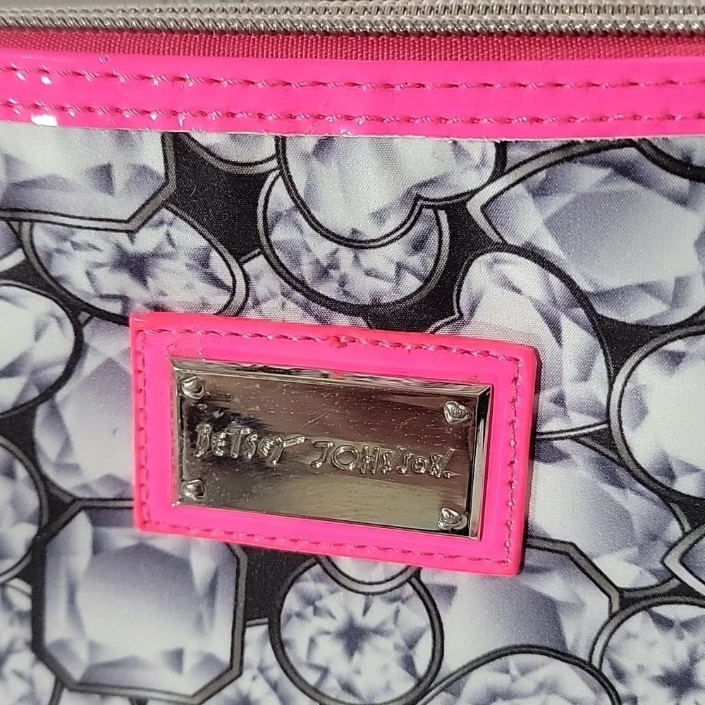Betsey Johnson gray silver