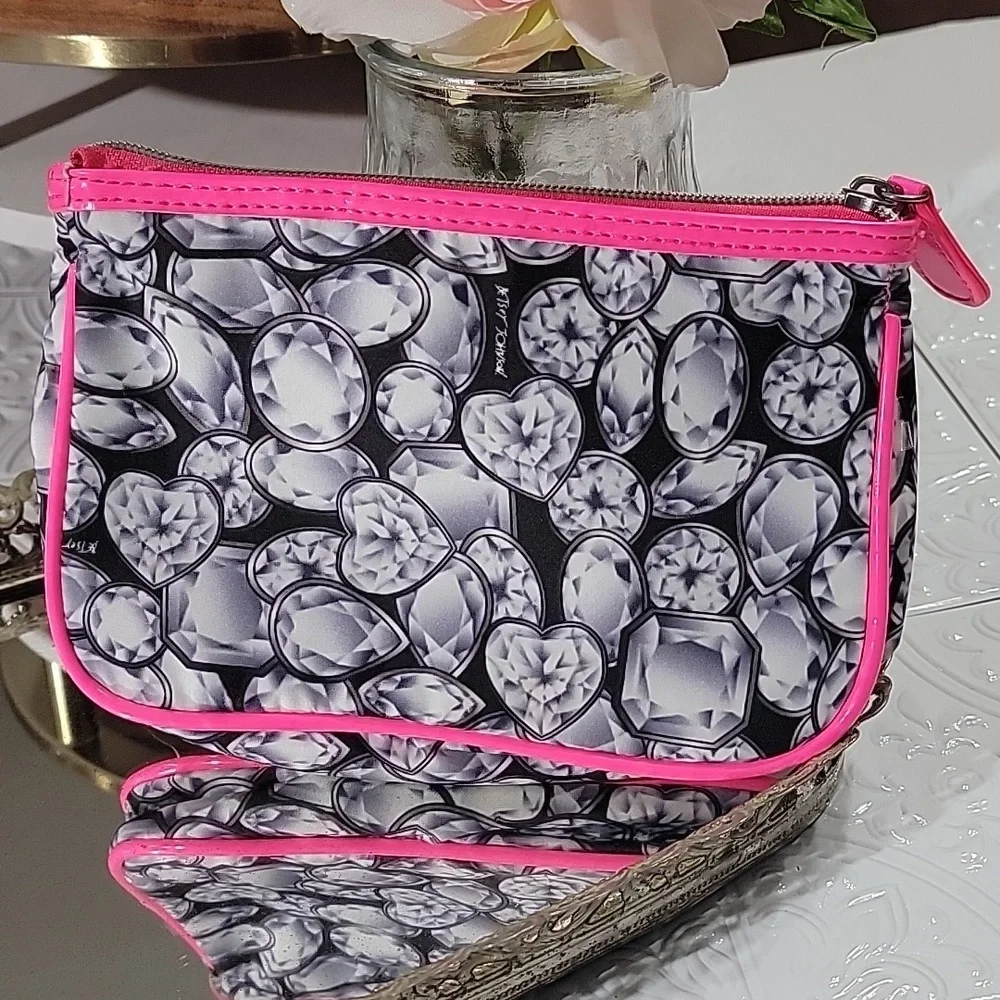 Betsey Johnson silver colors hot