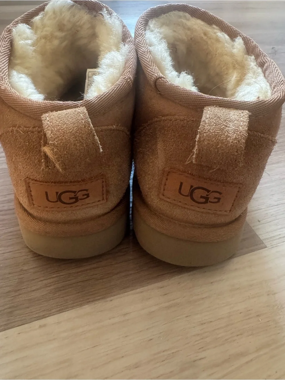 UGG plush shearling