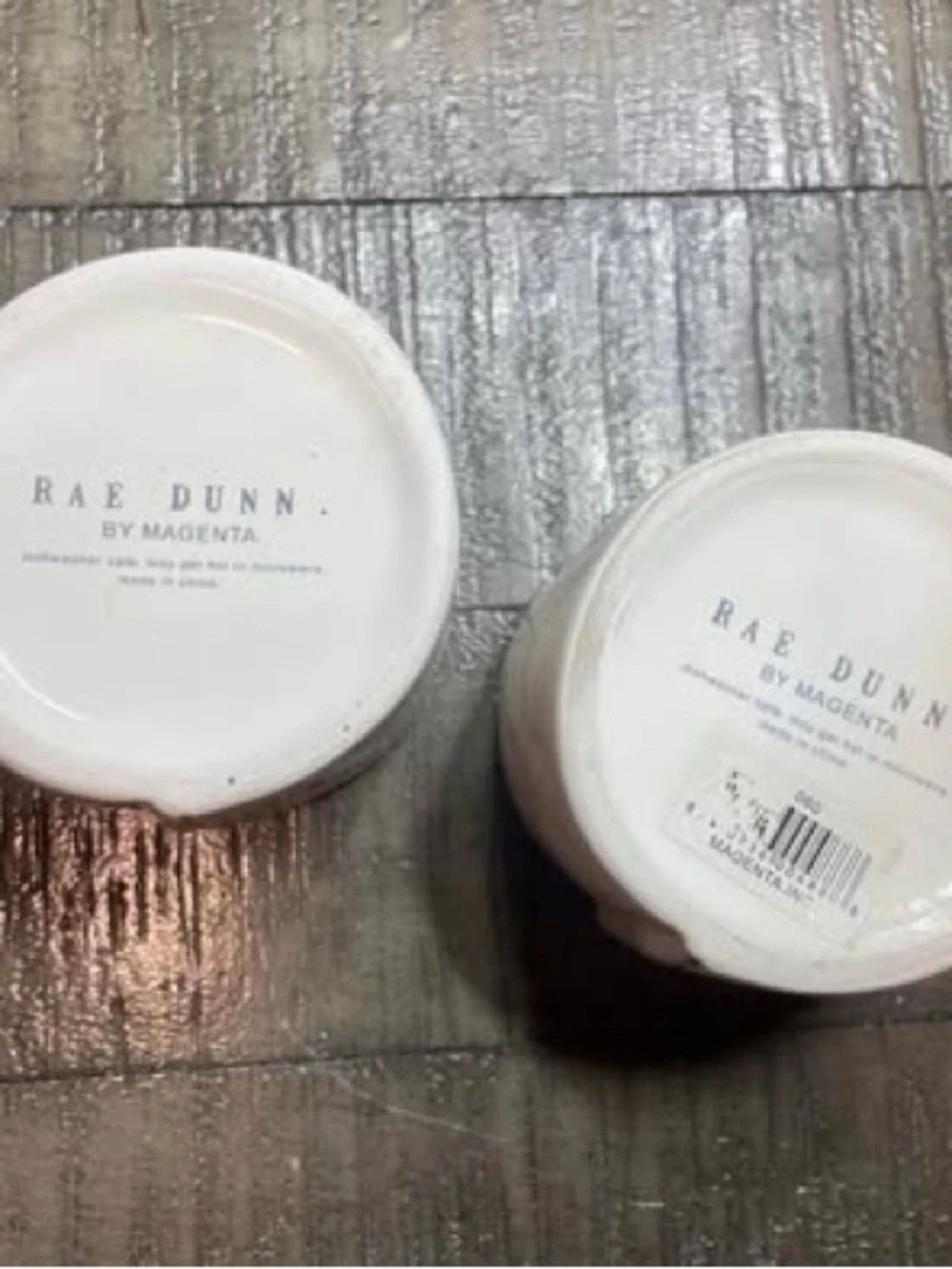 Rae Dunn lettering black new