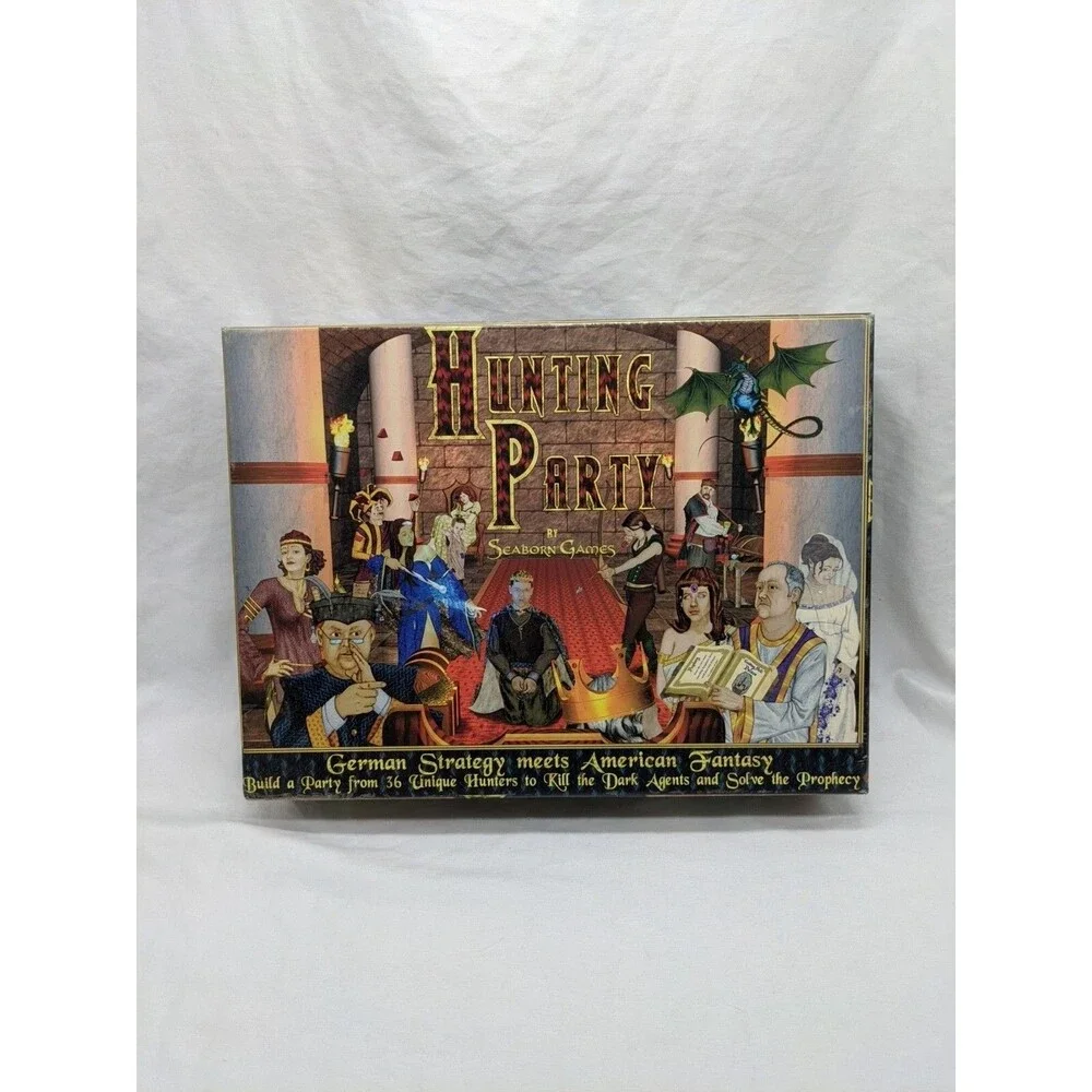 Hunting Party Seaborn Games Board Game Complete