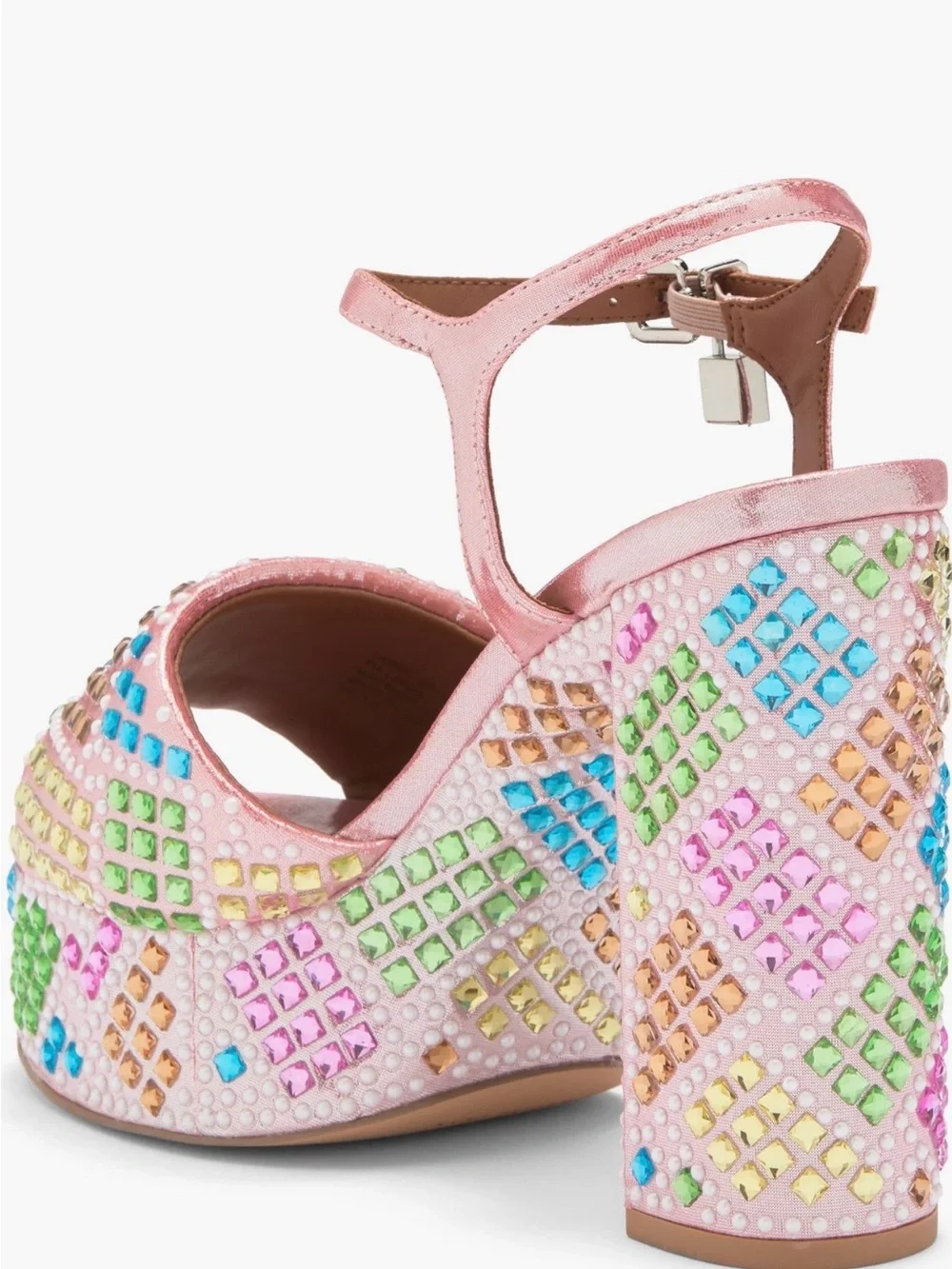 Kurt Geiger rhinestones ball closure