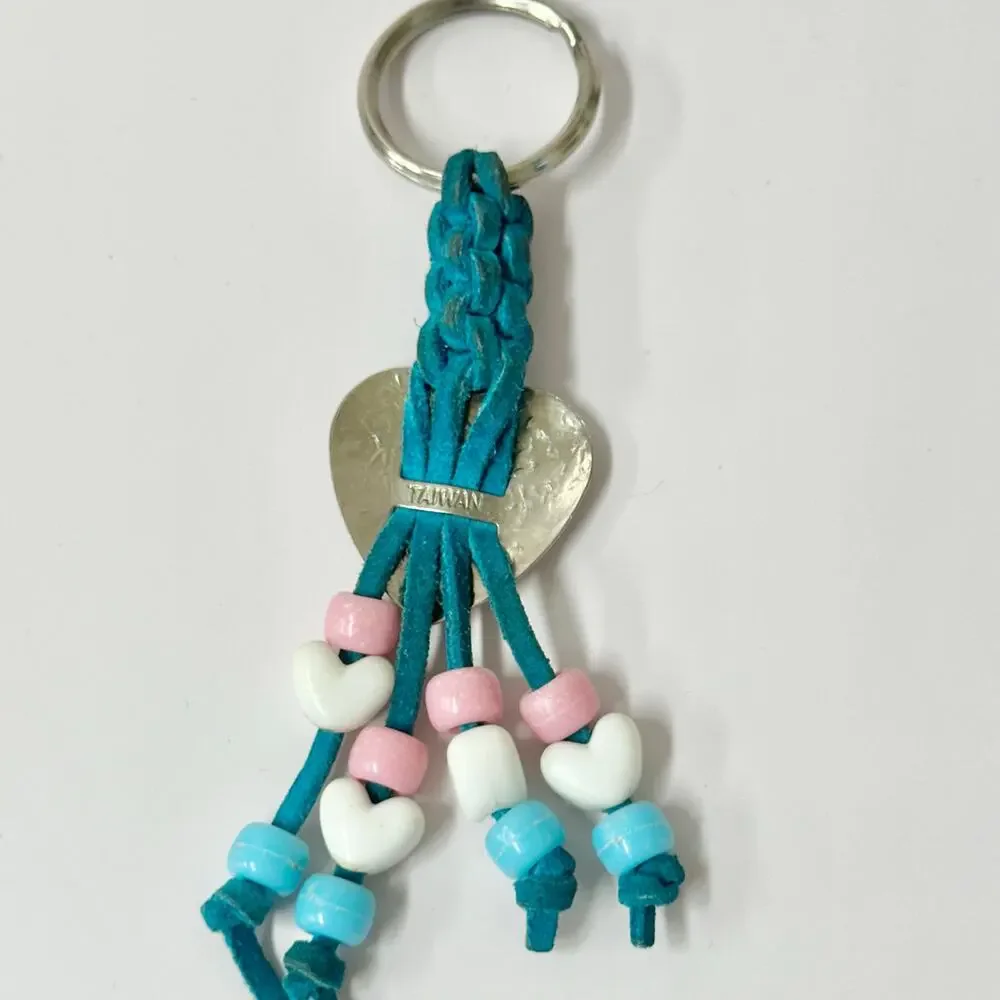 Handmade turquoise fringe