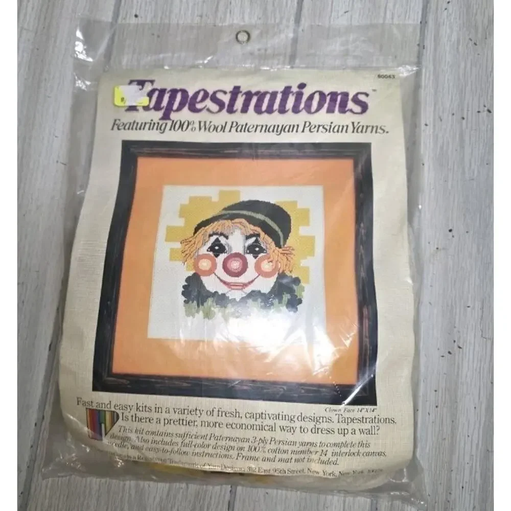 Tapestrations vtg needlepoint