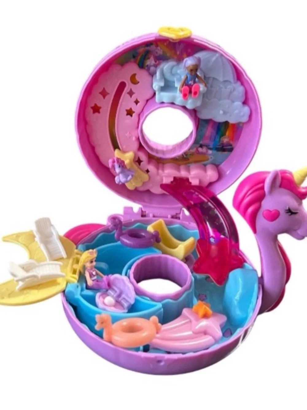 polly pocket dolls set furniture