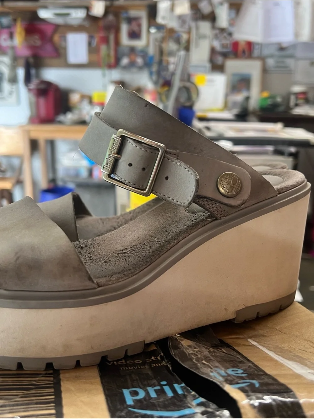 Timberland chunky platform