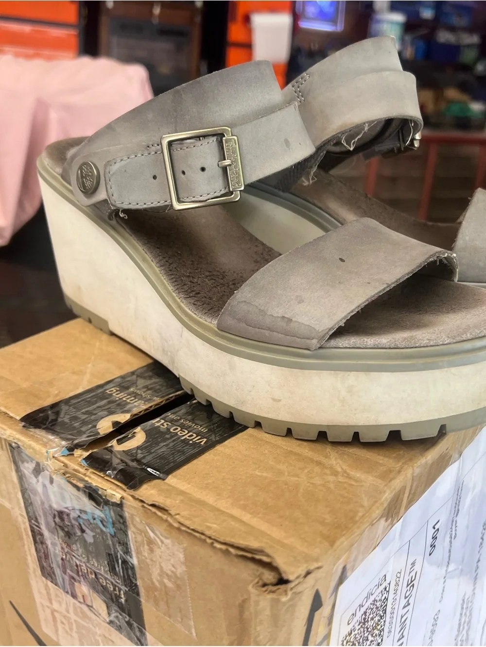 Timberland chunky platform