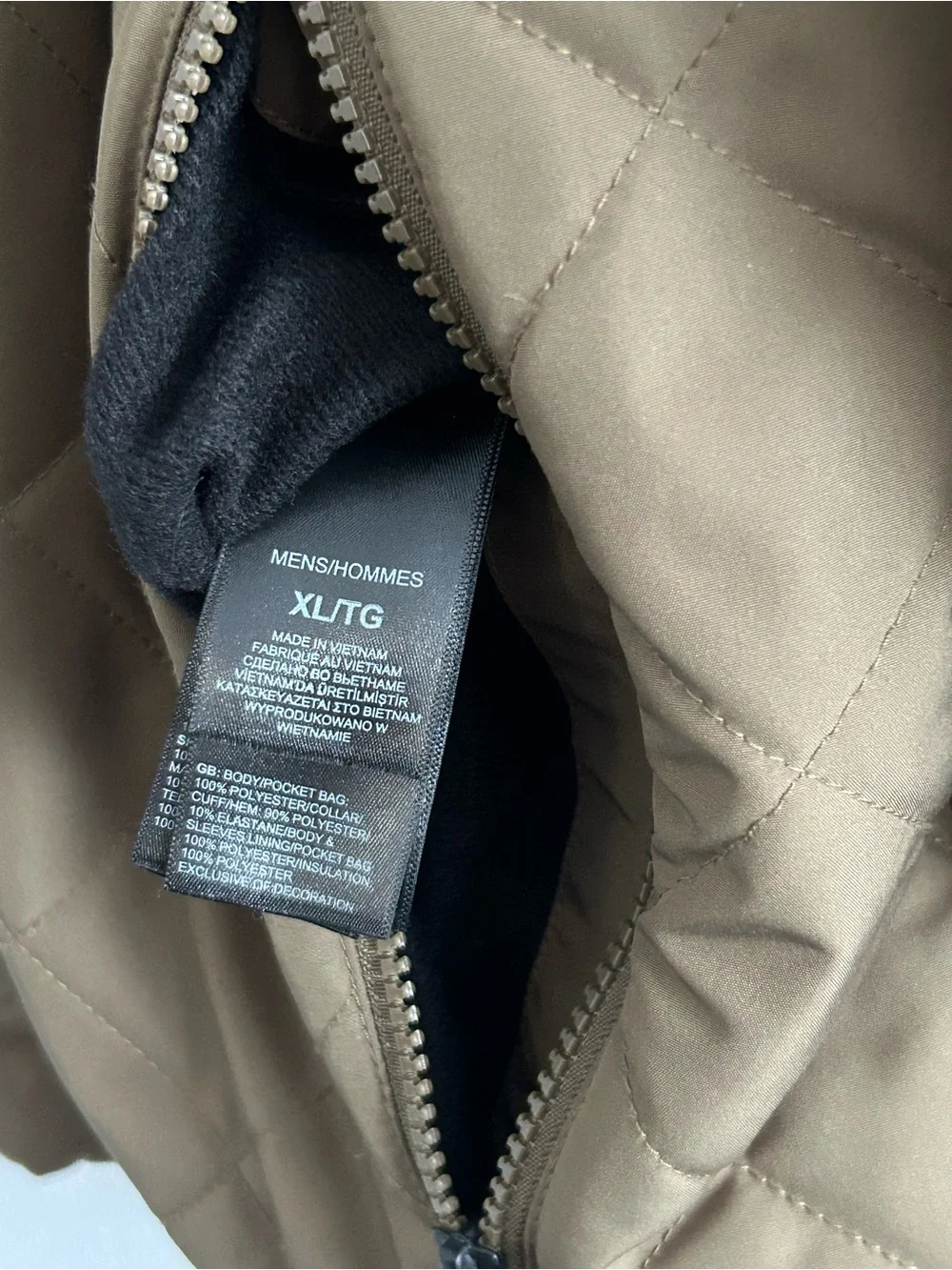 The North Face reversible bomber